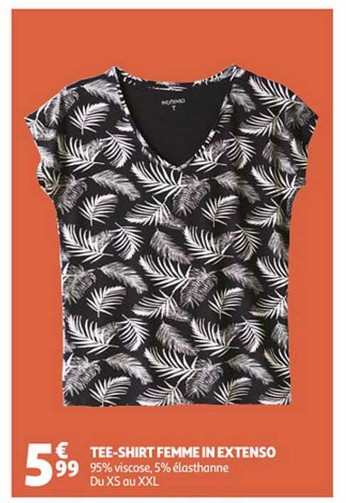 Tee-shirt Femme In Extenso