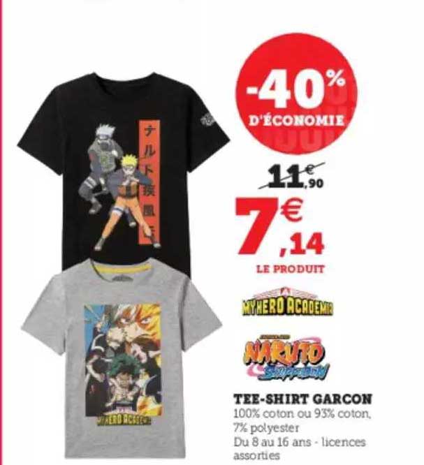 tee-shirt garçon