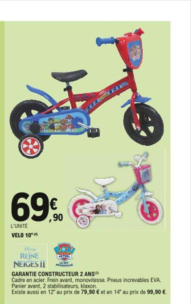 vélo 10" disney la reine des neiges II