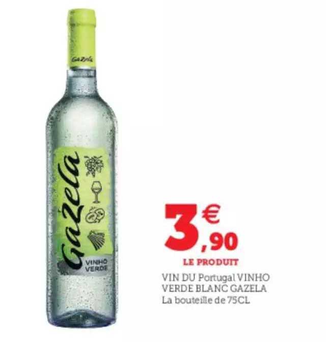 vin du portugal vinho verde blanc gazela