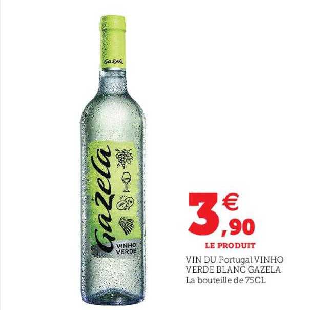 vin du portugal vinho verde blanc gazela