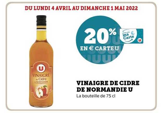 Vinaigre De Cidre De Normandie U