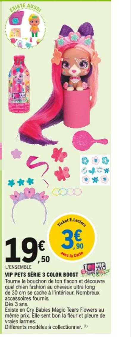 vip pets série 3 color boost