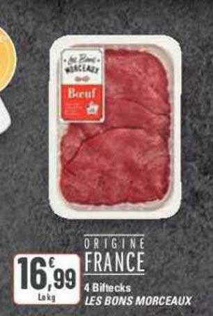 4 biftecks les bons morceaux