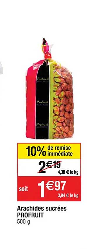 Arachides Sucrées Profruit