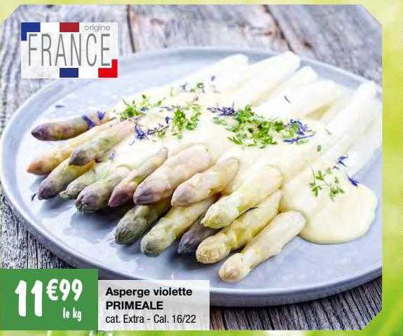 asperge violette primeale