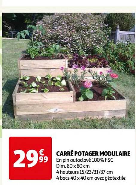 carré potager modulaire