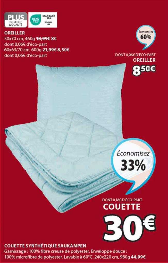 Couette Synthétique Saukampen