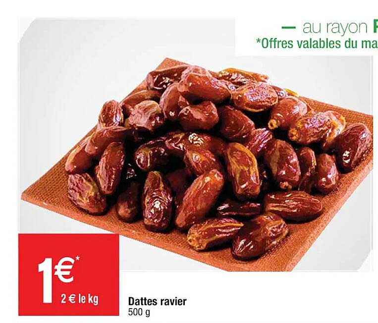 dattes ravier