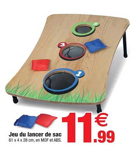 jeu du lancer de sac