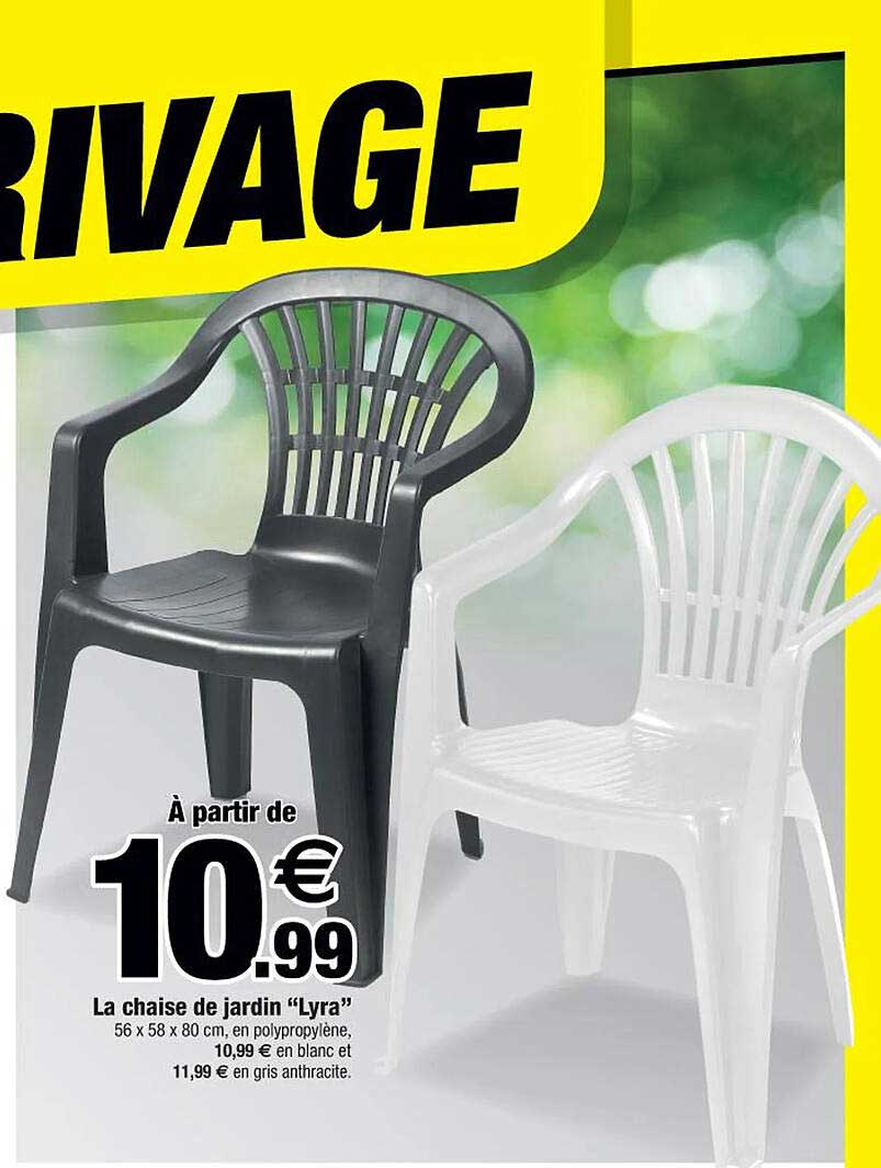 la chaise de jardin "lyra"