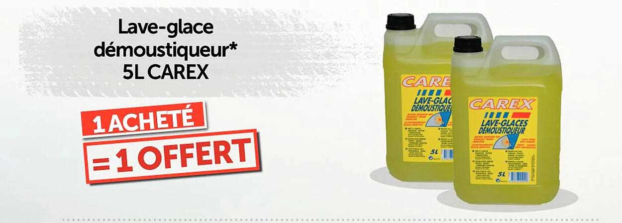 Lave-glace Démoustiqueur 5l Carex