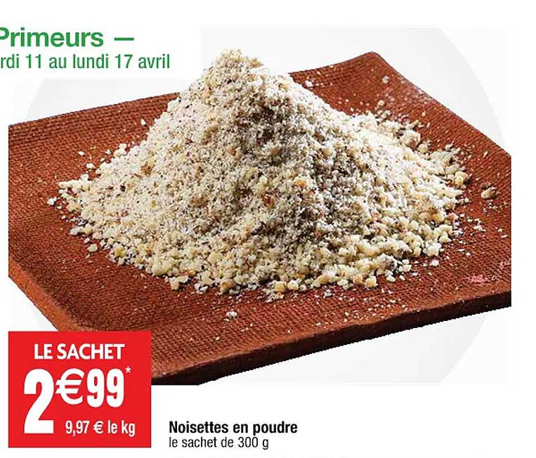 Noisettes En Poudre
