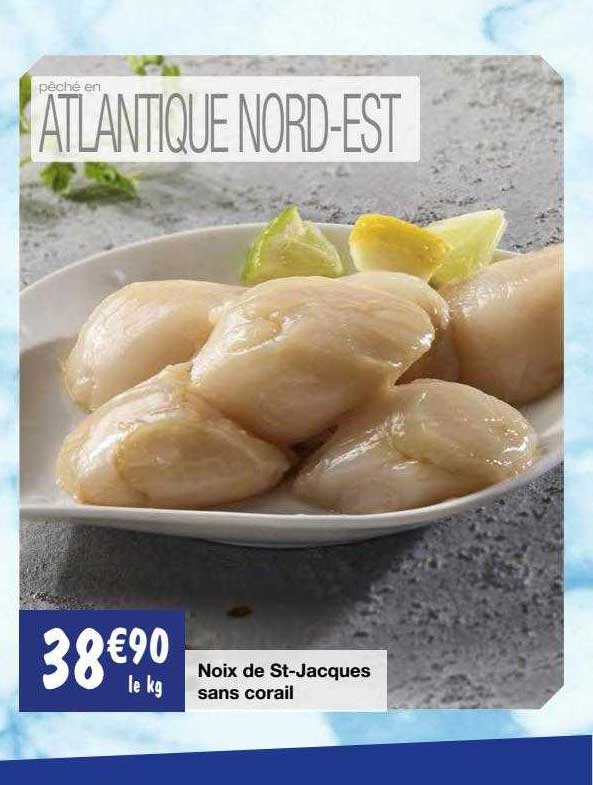 Noix De St-jacques Sans Corail