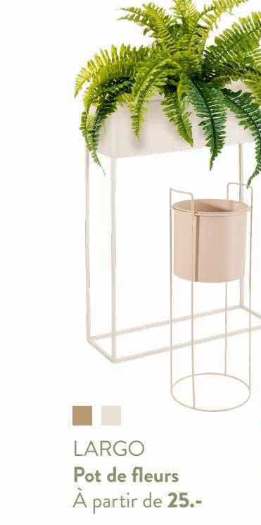 Pot De Fleurs Largo