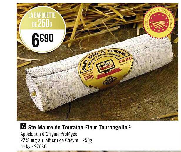 ste maure de touraine fleur tourangelle