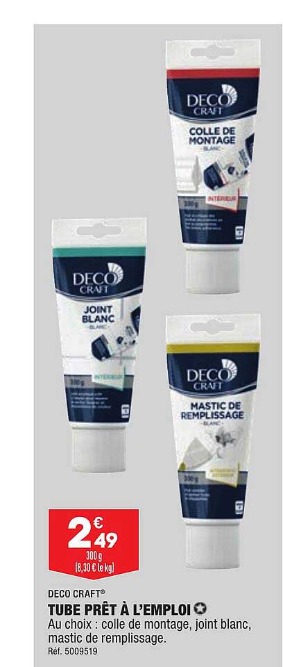 tube prêt à l'emploi déco craft