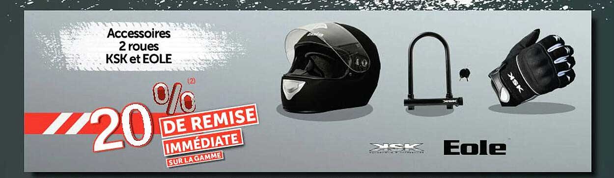 accessoires 2 roues ksk et eole