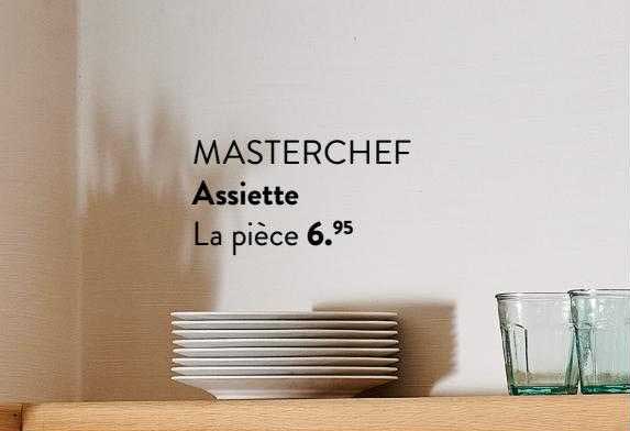 Assiette Master Chef