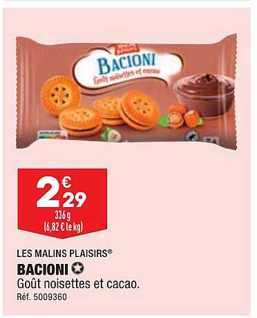 bacioni les malins plaisirs