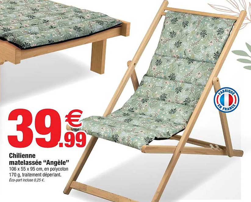 chilienne matelassée "angèle"