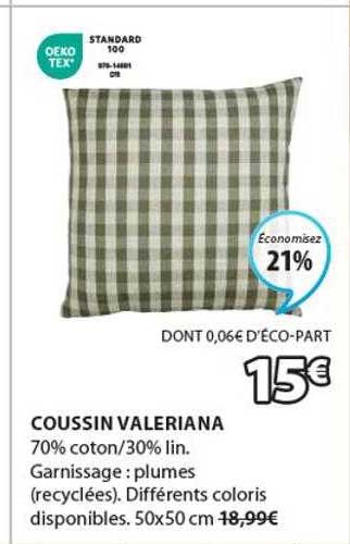 Coussin Valeriana