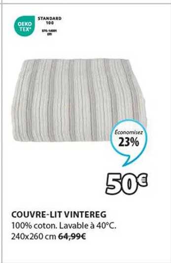 couvre-lit vintereg