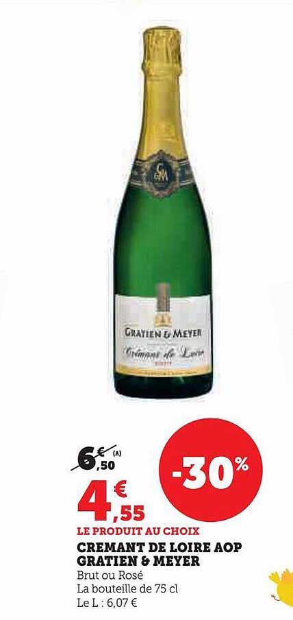 crémant de loire aop gratien & meyer