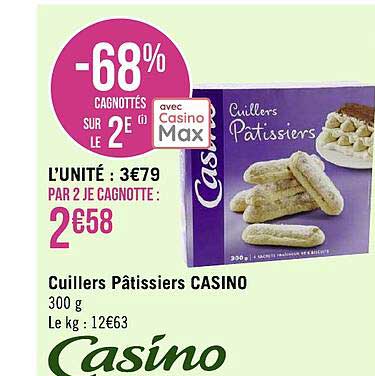 cuillers pâtissiers casino