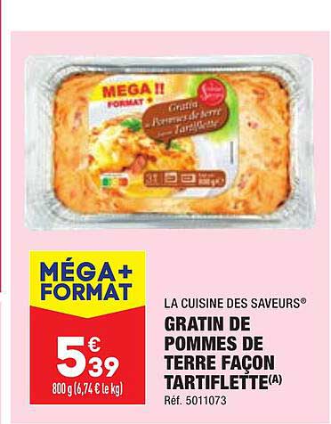 gratin de pommes de terre façon tartiflette la cuisine des saveurs