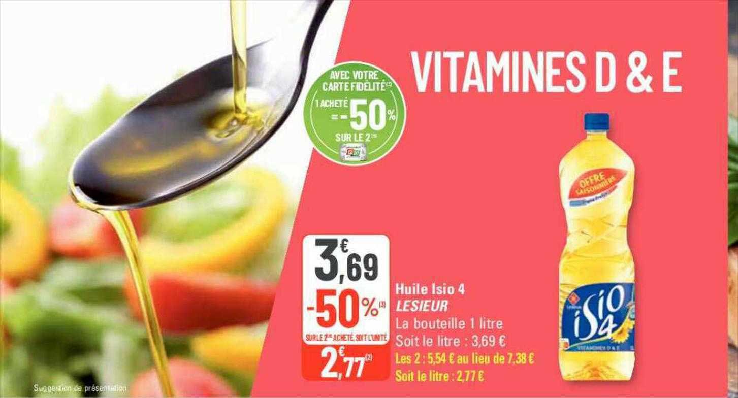 huile isio 4 lesieur