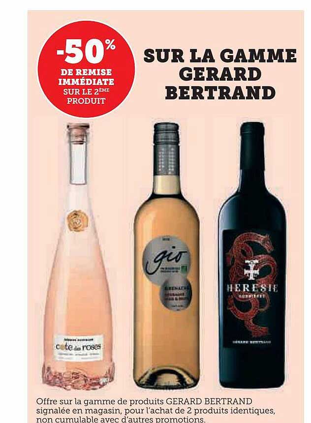 La Gamme Gérérd Bertrand