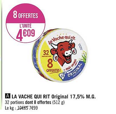 la vache qui rit original 17,5% m.g.