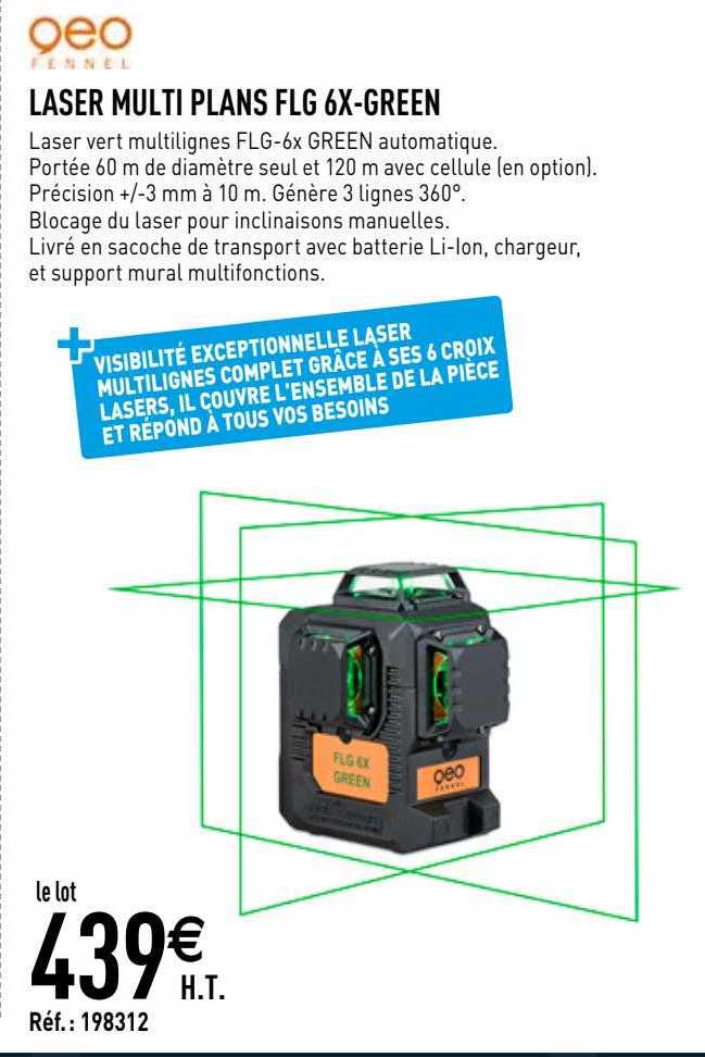 laser multi plans flg 6x-green géo