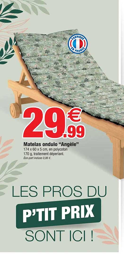 matelas ondule "angèle"