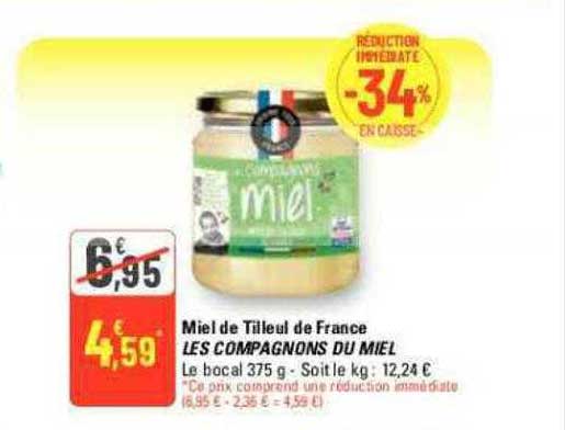 miel de tilleul de france les compagnons du miel