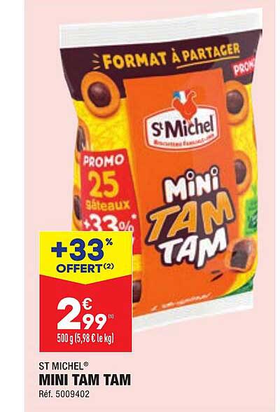 mini tam tam st michel