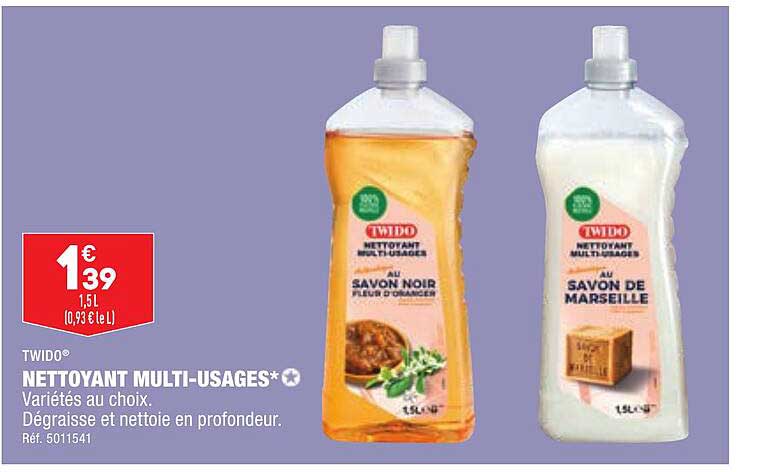 nettoyant multi-usages twido