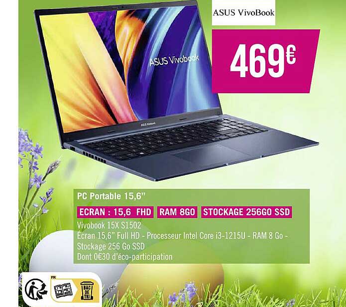Pc Portable 15,6" Asus