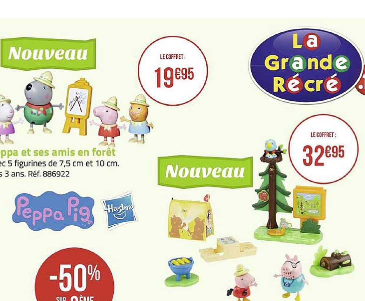 peppa et ses amis en forêt