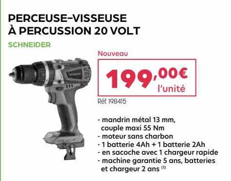 perceuse-visseuse à percussion 20 volt