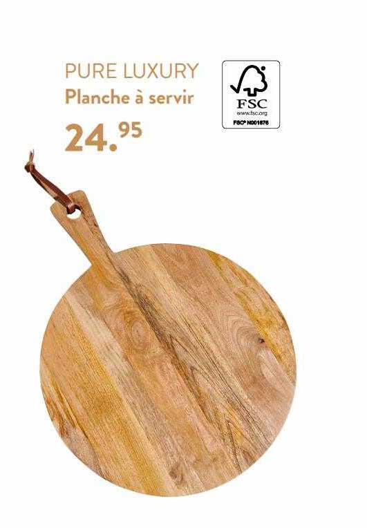 planche à servir pure luxury