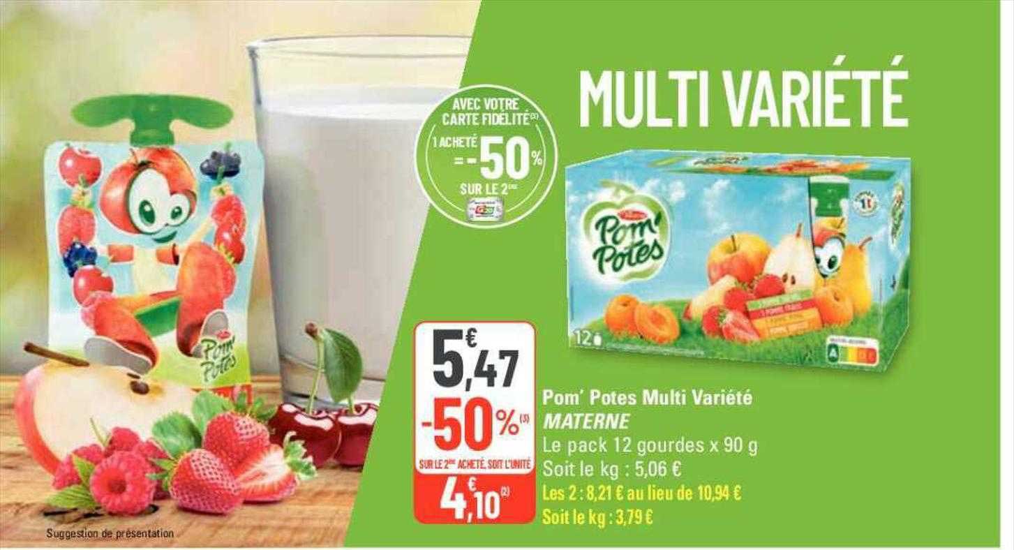 pom'potes multi variété materne