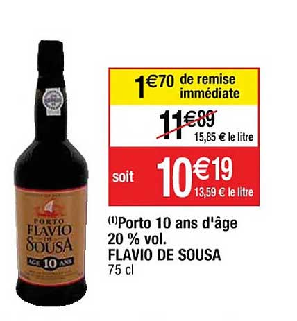 porto 10 ans d'âge 20% vol. flavio de sousa