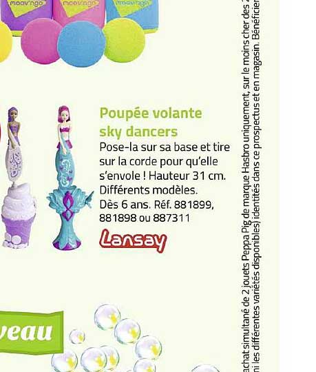 poupée volante sky dancers lansay