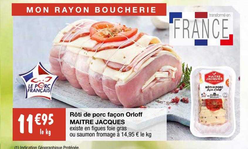 rôti de porc façon orloff maître jacques