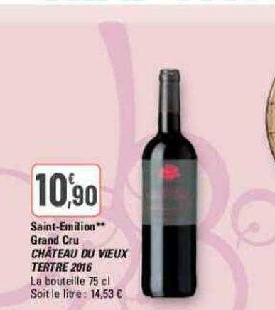 saint-émilion grand cru château du vieux tertre 2016