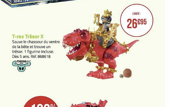 t-rex trésor x