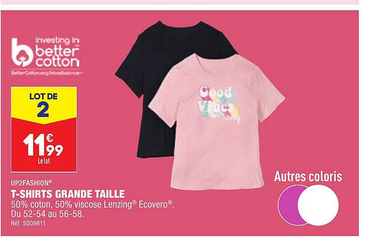 t-shirts grande taille up2fashion