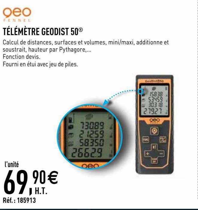 télémètre geodist 50 géo